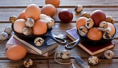 Egg til að auka styrk hjá körlum